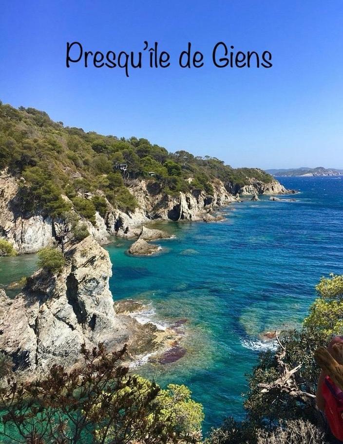 Plage A 400 M Studio Tout Confort Terrasse Clim Parking Hyères المظهر الخارجي الصورة